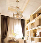European Style Luxury Crystal Pendant Candle Chandelier for Living Room/Foyer/Entrys/Hallwayr - Blushlighting