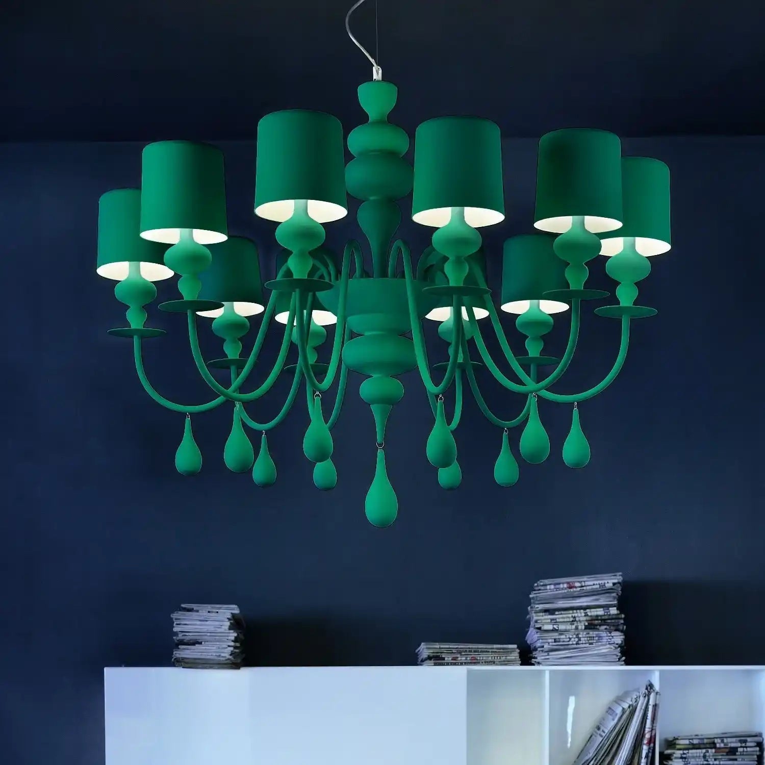 Eva Modern Chandelier 4 Sizes - Blushlighting
