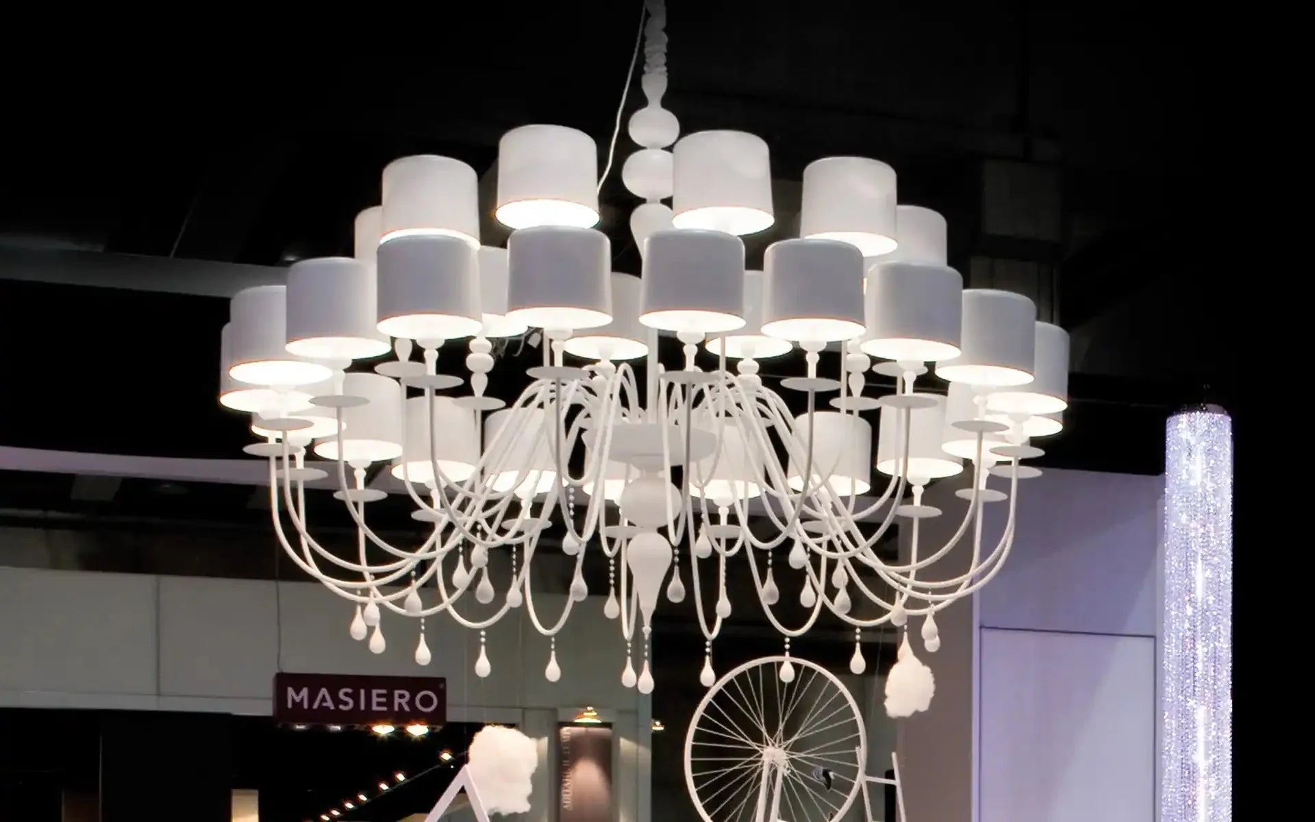 Eva Modern Chandelier 4 Sizes - Blushlighting