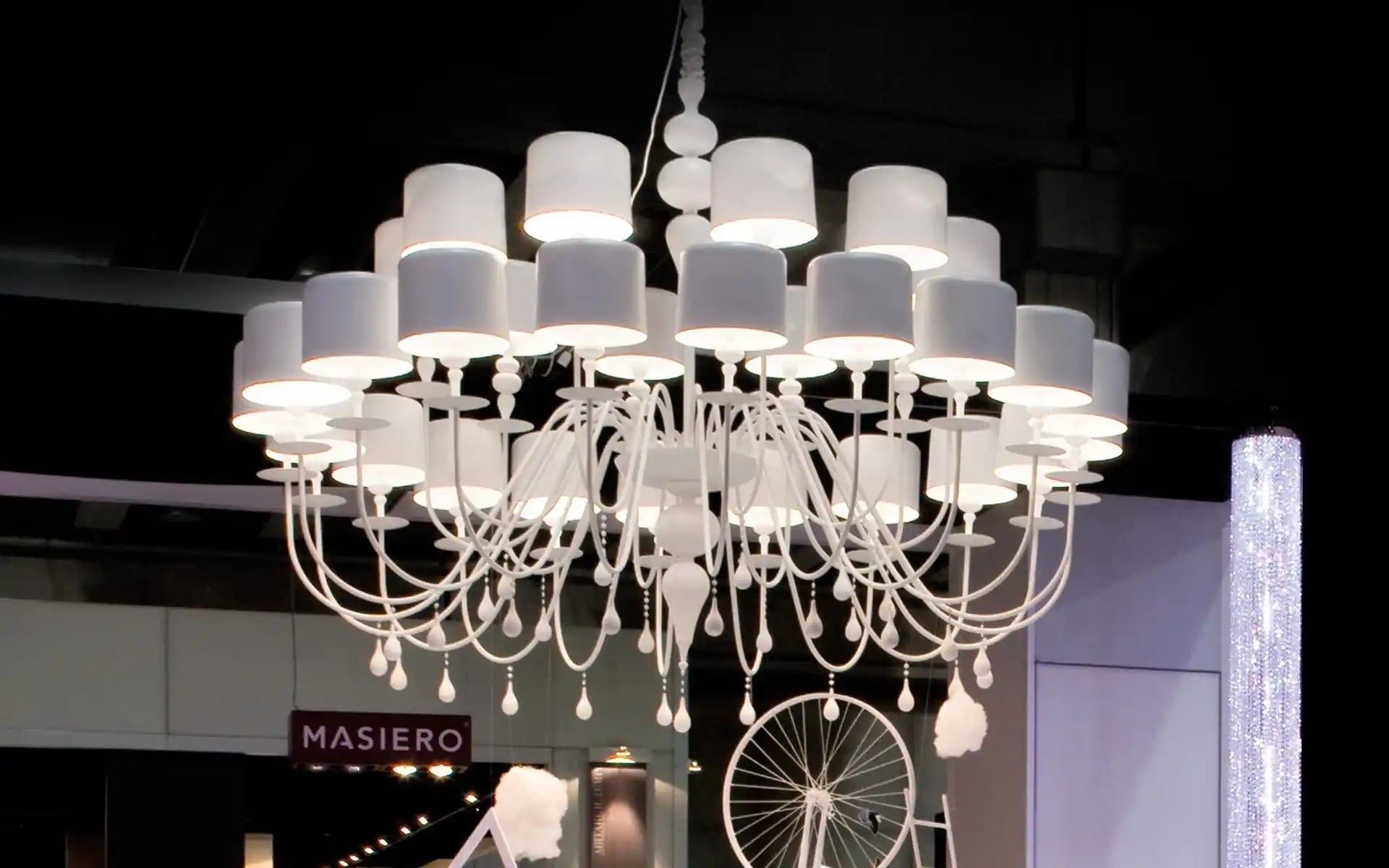 Eva Modern Chandelier 4 Sizes - Blushlighting