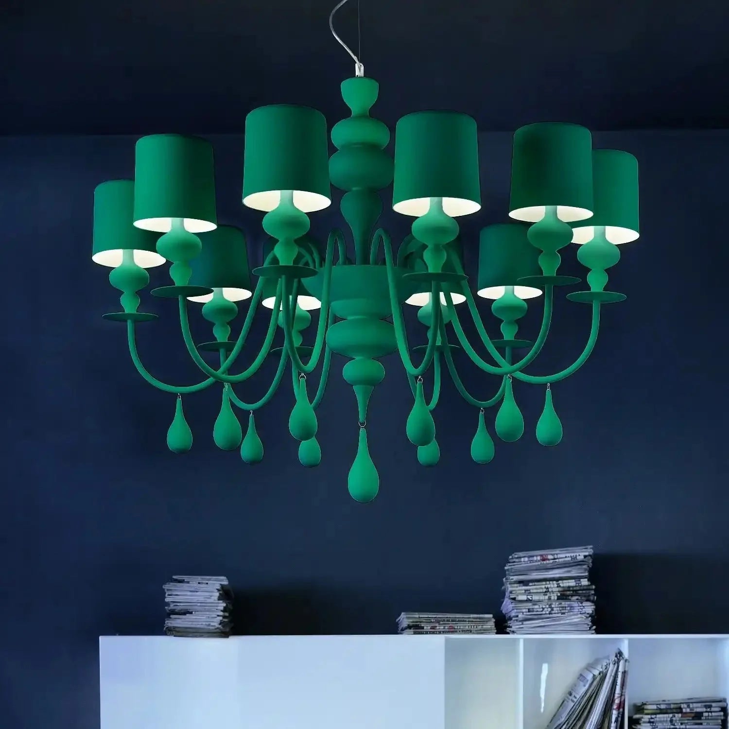 Eva Modern Chandelier 4 Sizes - Blushlighting