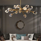 Eve Crystal Modern Chandelier-Chandelier-Blushlighting-43"-Blushlighting