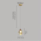 Eve Modern Crystal Chandelier for Staircase - Gold1Cool Light(6000K)Blushlighting