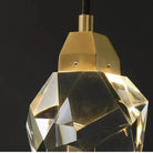 Eve Modern Crystal Chandelier for Staircase - Gold1Cool Light(6000K)Blushlighting