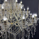 Extra Large French Candle Crystal Branch Chandelier for Foyer and Staircase-Chandeliers-Blushlighting