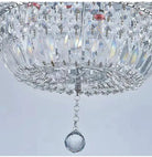 Extra Large Multi - layer Modern Light Luxury Crystal Chandelier for Living / Dining Room / Villa - D39.4"*H57.1"Blushlighting