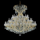 Extra Large Multi - layers Luxury Candle Branch Crystal Chandelier - Blushlighting