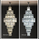 Extra Large Plaza Hall Multi-Tier Crystal Chandelier Foyer