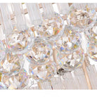 Extra Large Three Layers Round Luxury Flush Mounted Crystal Chandelier for Living Room - Blushlighting