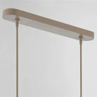 Farrington Abaca Linear Chandelier 42" - Blushlighting