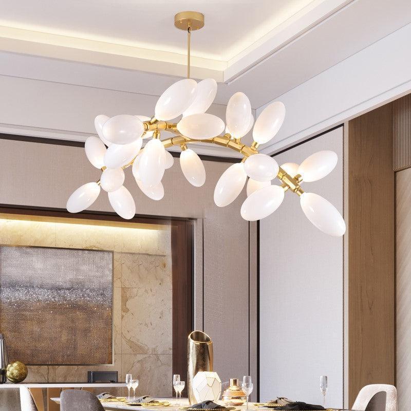 Fashion Grape Linear Chandelier 57" L - Style ABlushlighting