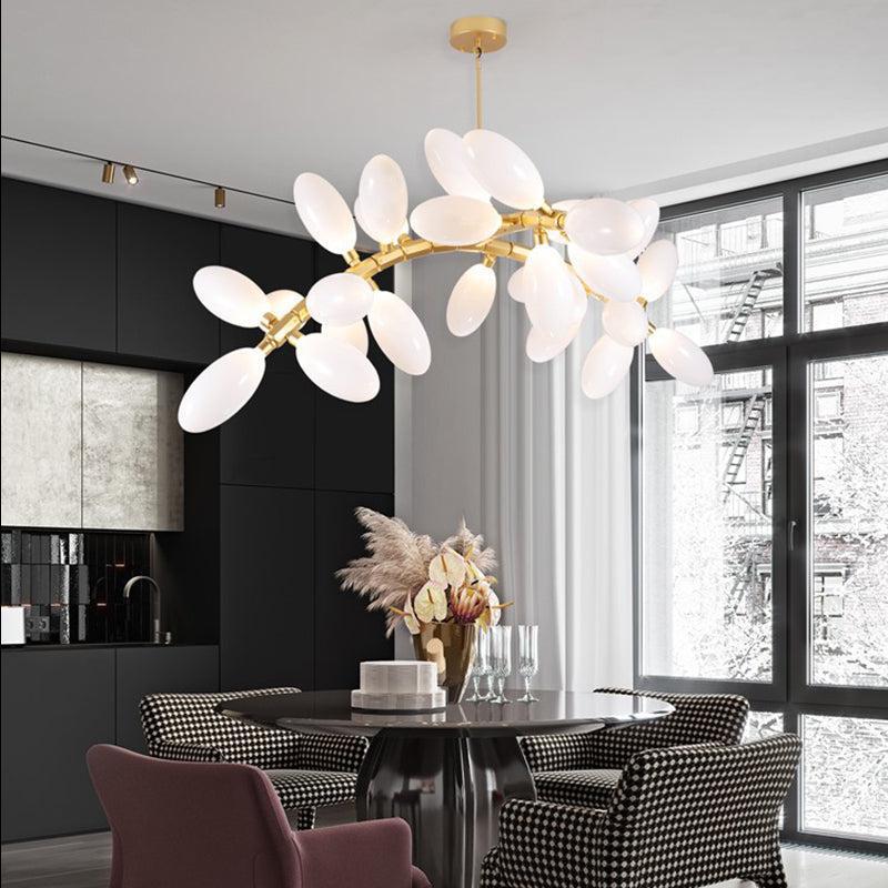 Fashion Grape Linear Chandelier 57" L-chandeliers for dining room,chandeliers for stairw-Blushlighting