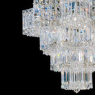 Fashion Star Shaped Chandelier Crystal Ceiling Light Fixture For Small Living Room/ Bedroom - 4 Layers / D23.6"*H15.8"/26kgWarm LightBlushlighting