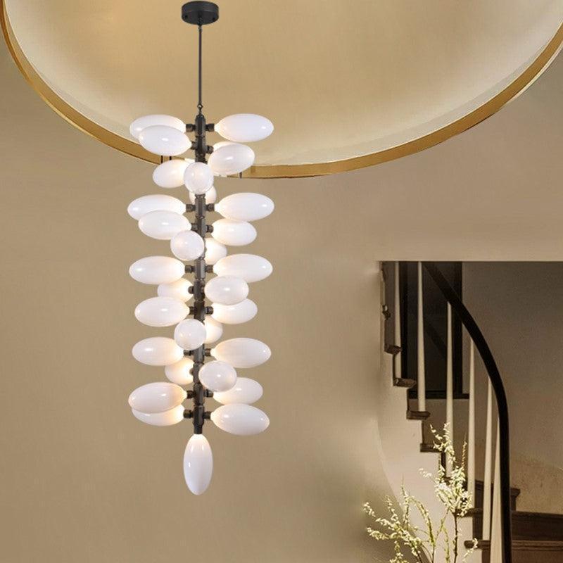 Fashion Vertical Long Grape Chandelier - STYLE BBlushlighting