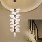 Fashion Vertical Long Grape Chandelier-chandeliers for dining room,chandeliers for stairw-STYLE B-Blushlighting