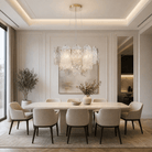 Filo Artisan Glass Round Chandelier - Ø31.5" × H17.7" (Ø80 × H45 cm)Blushlighting