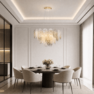 Filo Artisan Glass Round Chandelier - Ø31.5" × H17.7" (Ø80 × H45 cm)Blushlighting