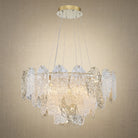 Filo Artisan Glass Round Chandelier - Ø39.4" × H20.5" (Ø100 × H52 cm)Blushlighting