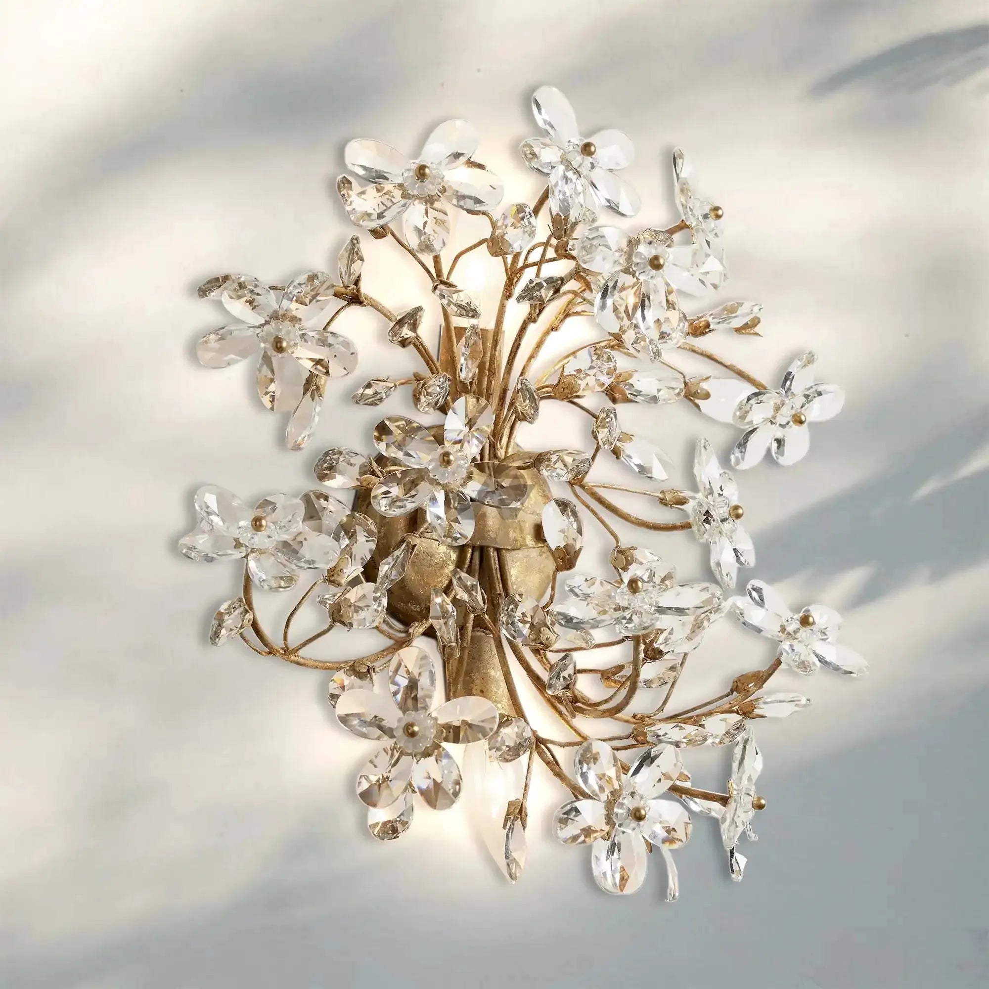 Fiore 2 - Light Wall Sconce - BrassBlushlighting