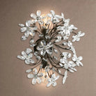 Fiore 2-Light Wall Sconce - BlackBlushlighting