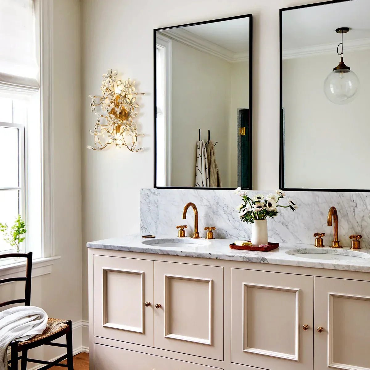 Fiore 2 - Light Wall Sconce - BrassBlushlighting