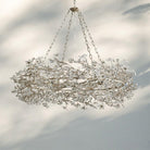 Fiore Crown Crystal Branch Chandelier 39" 48" 60“-