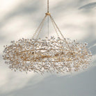 Fiore Crown Crystal Branch Chandelier 39" 48" 60“-