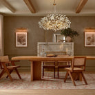 Fiore Crown Crystal Branch Chandelier 39" 48" 60“-