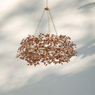 Fiore Crown Crystal Branch Chandelier 39" 48" 60“ - Brass/Amber39"Blushlighting