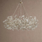 Fiore Crown Crystal Branch Chandelier 39" 48" 60“ - Silver39"Blushlighting