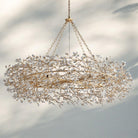 Fiore Crown Crystal Branch Chandelier 39" 48" 60“-