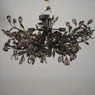 Fiore Flushmount - Black/Smoke18"Blushlighting