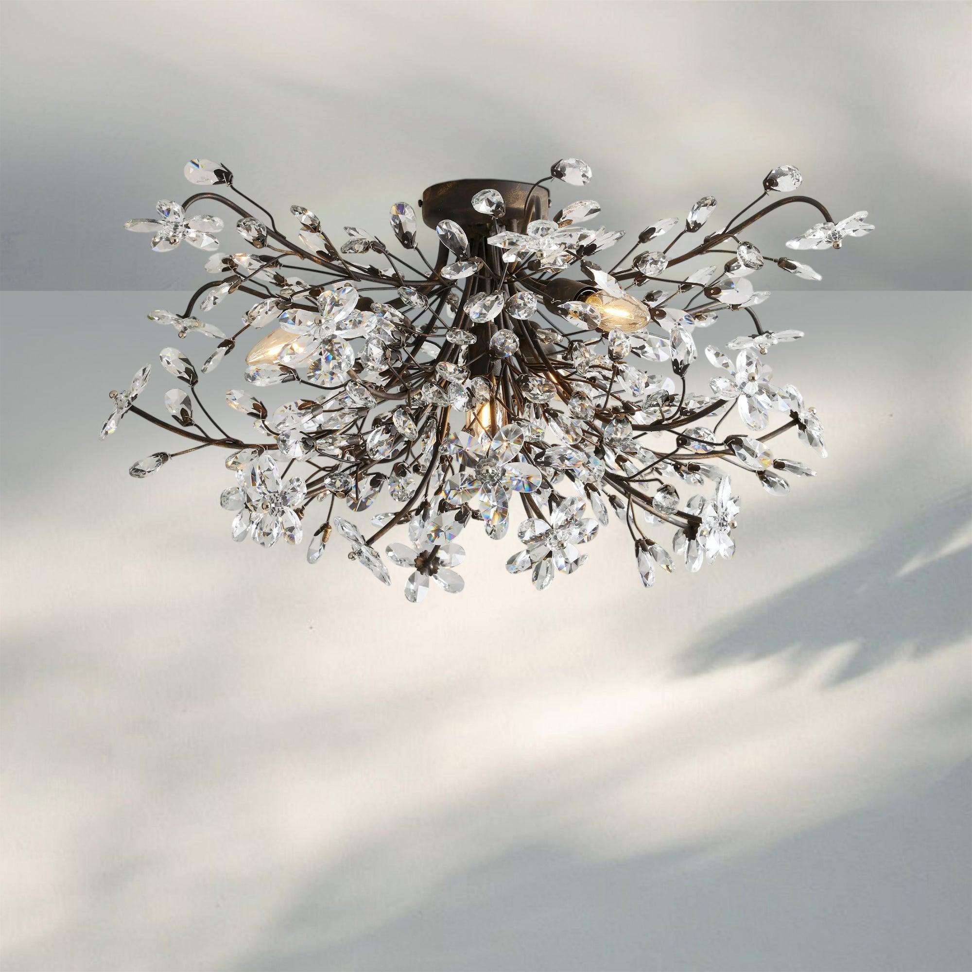 Fiore Flushmount - BronzeBlushlighting