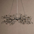 Fiore Linear Chandelier 43" 51" 68"W - Black/Smoke43"Blushlighting