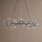 Fiore Linear Chandelier 43" 51" 68"W - Brass/Amber68"Blushlighting