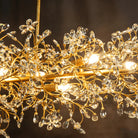 Fiore Linear Chandelier 43" 51" 68"W - Silver68"Blushlighting