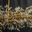 Fiore Linear Chandelier 43" 51" 68"W - Silver68"Blushlighting