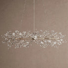 Fiore Linear Chandelier 43" 51" 68"W - Brass/Amber68"Blushlighting
