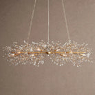 Fiore Linear Chandelier 43" 51" 68"W - Gold68"Blushlighting