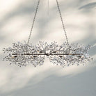 Fiore Linear Chandelier 43" 51" 68"W - Bronze43"Blushlighting
