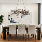 Fiore Linear Chandelier 43" 51" 68"W-Bronze/Smoke-43"-Blushlighting