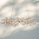 Fiore Linear Chandelier 43" 51" 68"W-Gold-43"-