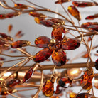 Fiore Oval Chandelier 62'' 74'' - 74"BronzeBlushlighting