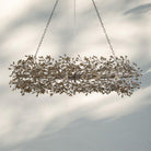 Fiore Oval Chandelier 62'' 74'' - 74"BronzeBlushlighting