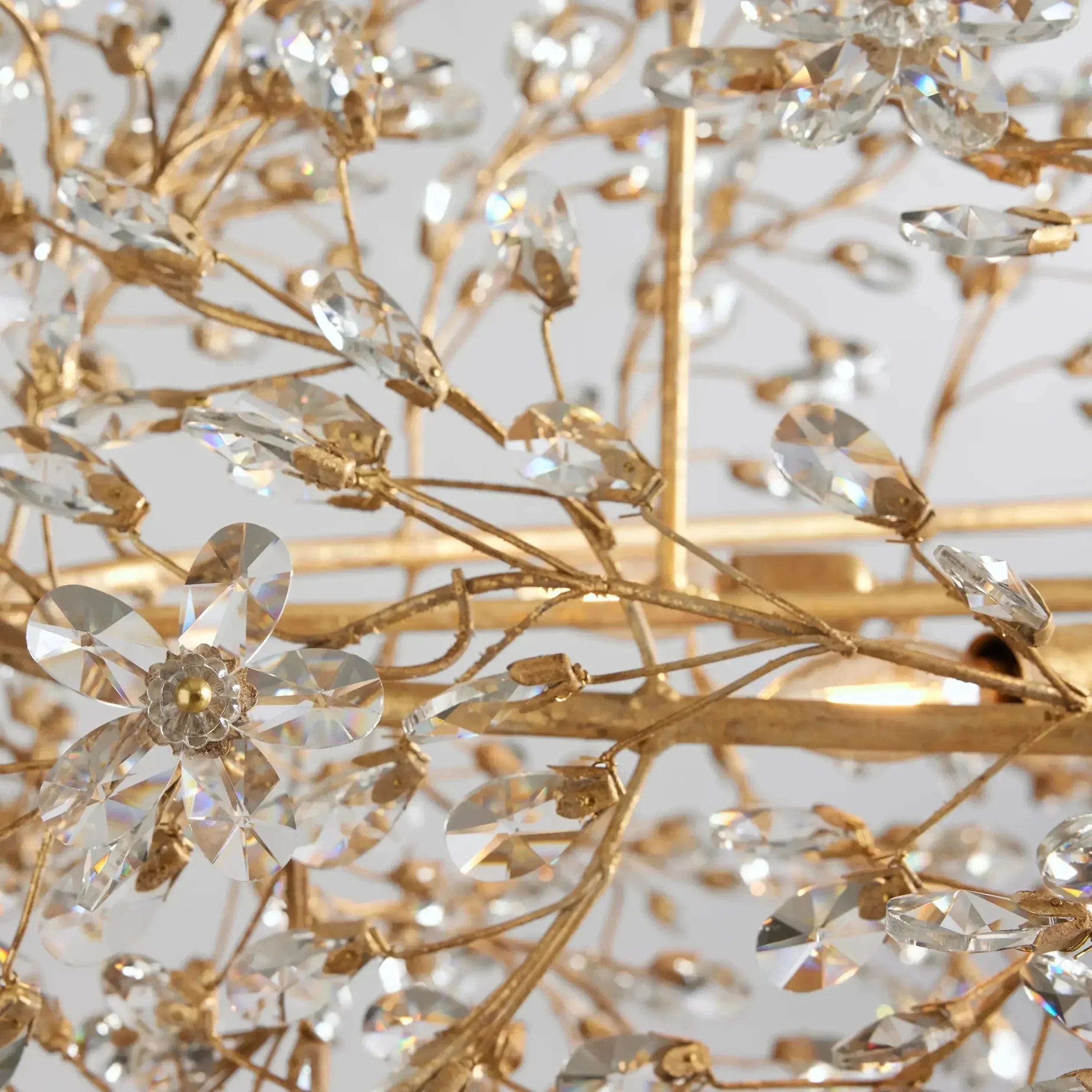 Fiore Oval Chandelier 62'' 74'' - 74"BronzeBlushlighting