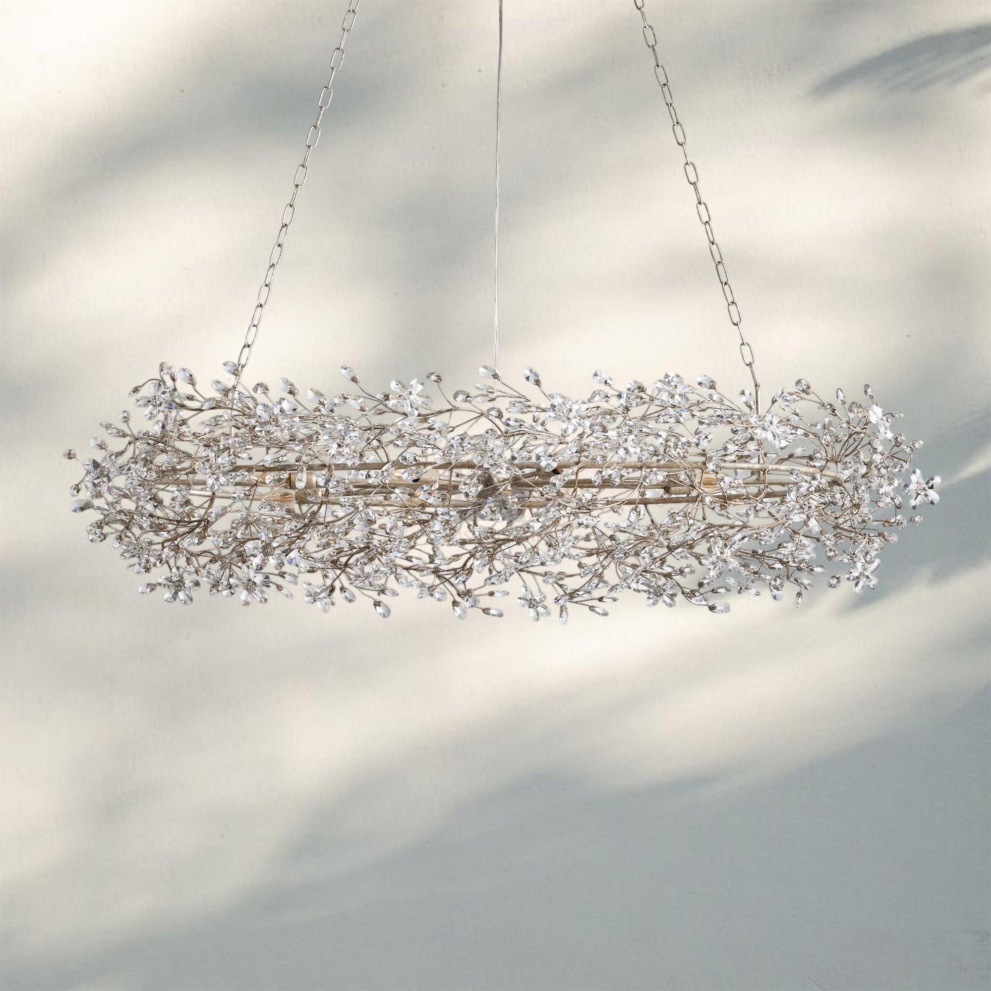 Fiore Oval Chandelier 62'' 74''-