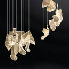 Flame Branch Chandelier - 8 lightsBlushlighting