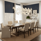 Floating Butterfly Chandelier - Long Canopy L 39.4″ x H 9.8″ x H 59.1″Silver & ClearWarm LightBlushlighting