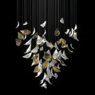 Floating Leaves Chandelier-Chandelier-Blushlighting-Blushlighting