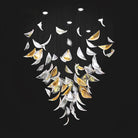 Floating Leaves Chandelier-Chandelier-Blushlighting-Blushlighting